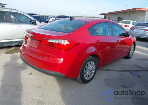 2014 Kia Forte Lx z USA, uszkodzony, nr VIN KNAFX4A63E5098464